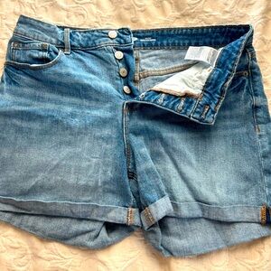 Old Navy Denim High-Rise Shorts Size 10